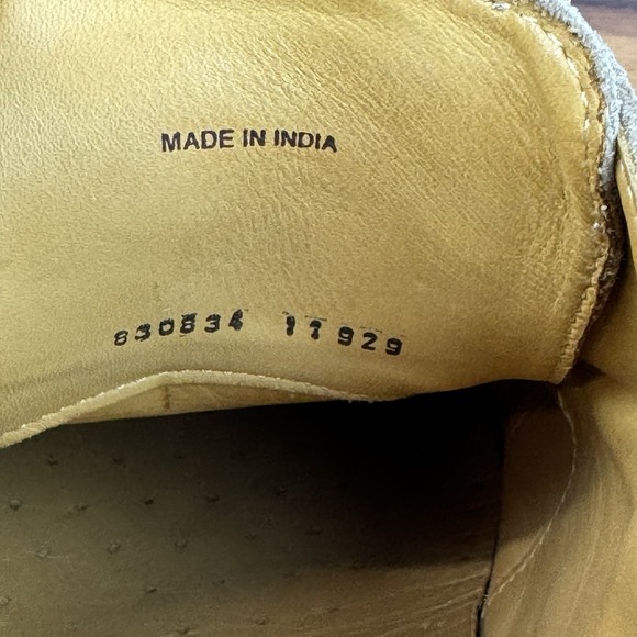Mens Cole Haan Tan Nubuck Leather Plain Toe Derby Oxfords Dress‎ Shoes Size 12 M main image 11
